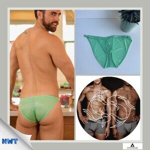 Body Aware - Sweet Mini Tanga - Green (Size M)